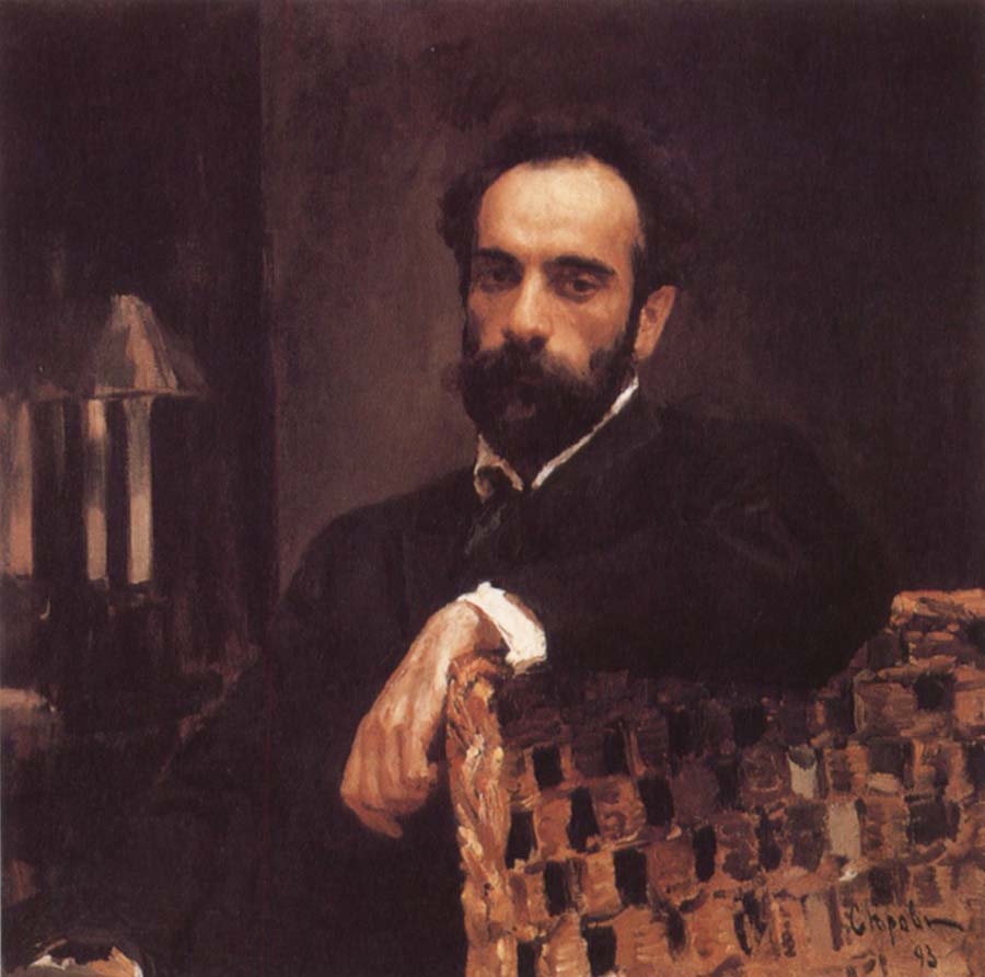 Valentin Serov Portrait of the Artist Isaac Levitan